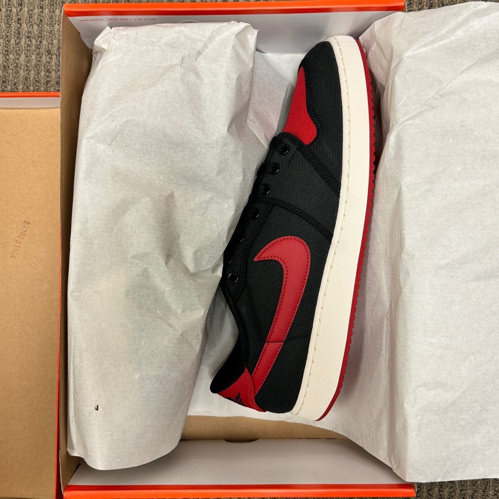 NIKE Air Jordan AJKO 1 Low “BRED Black/Red” BRAND NEW Men’s Size 13 DX4981-006